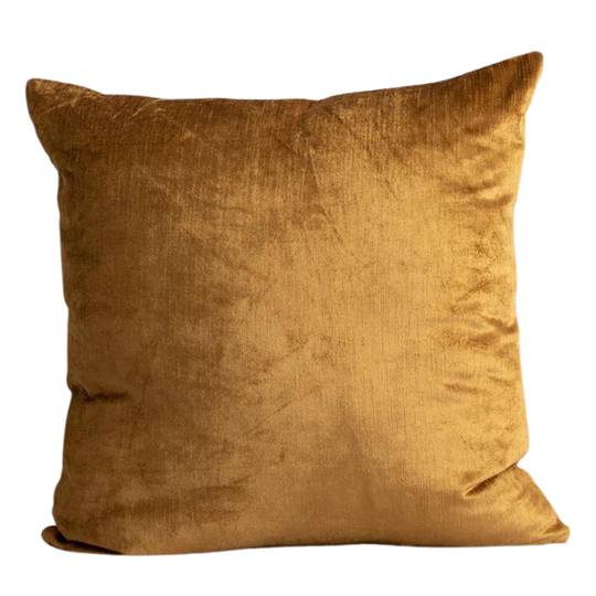 Bromley Cushion with Feather Inner - Toffee 55cm